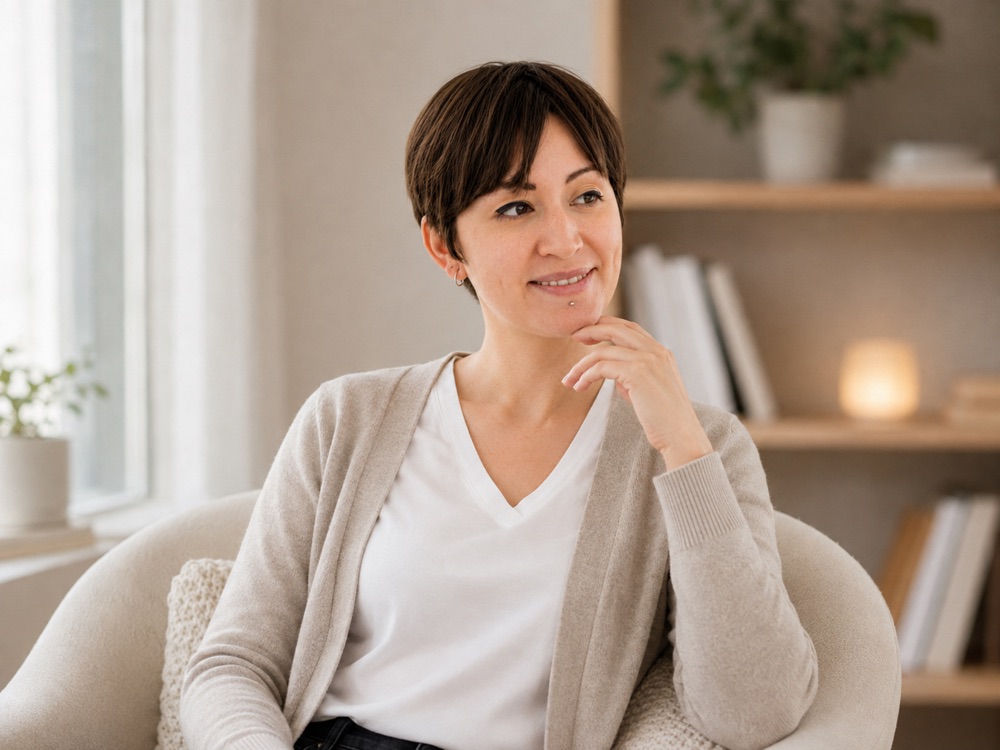 Giulia Vichi listening